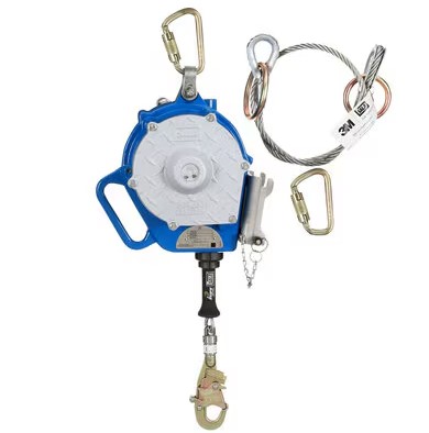 3M™ DBI-SALA® Sealed-Blok™ 3-Way Retrieval Self-Retracting Lifeline with Bracket</br>50' - Spill Control